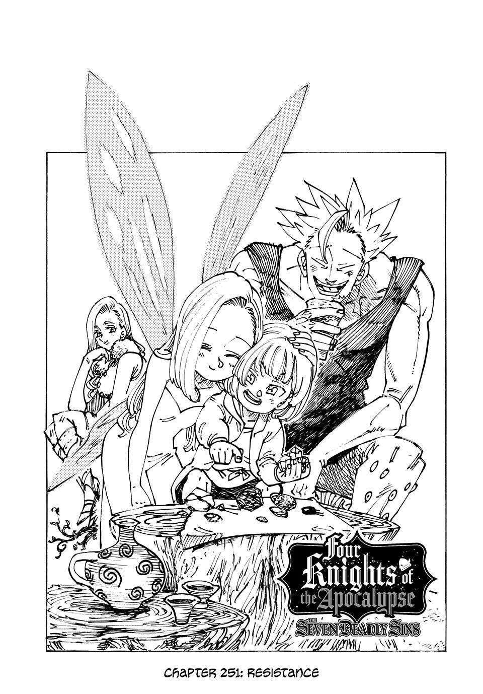 The Seven Deadly Sins: Four Knights of the Apocalypse Chapter 251 - page 1