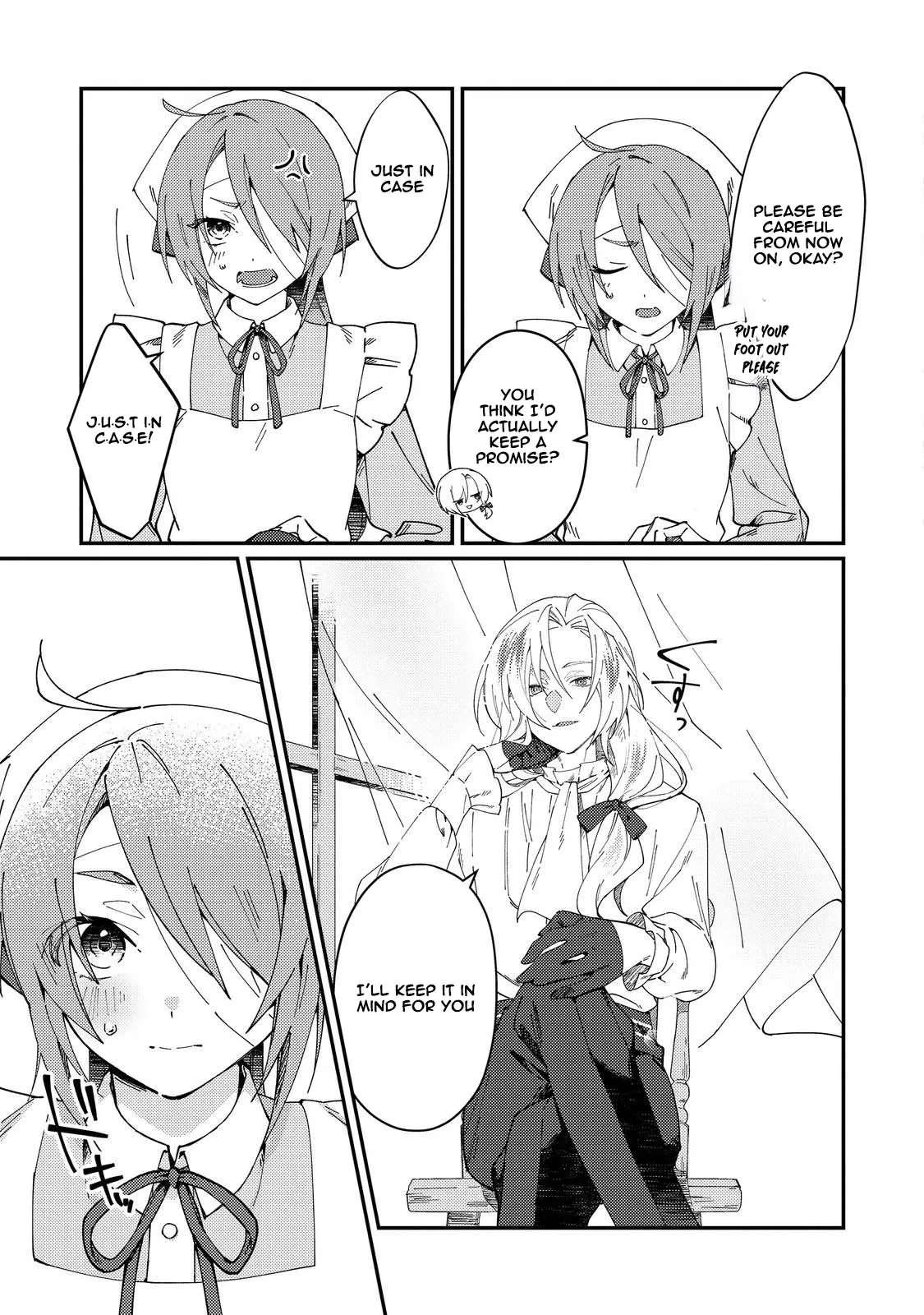 Hiroware Deshi to Birei Majutsushi ~Monogusa Shishou no Kutsushita Sagashi wa Kyou mo Taihendesu~ @COMIC Chapter 1 - page 6