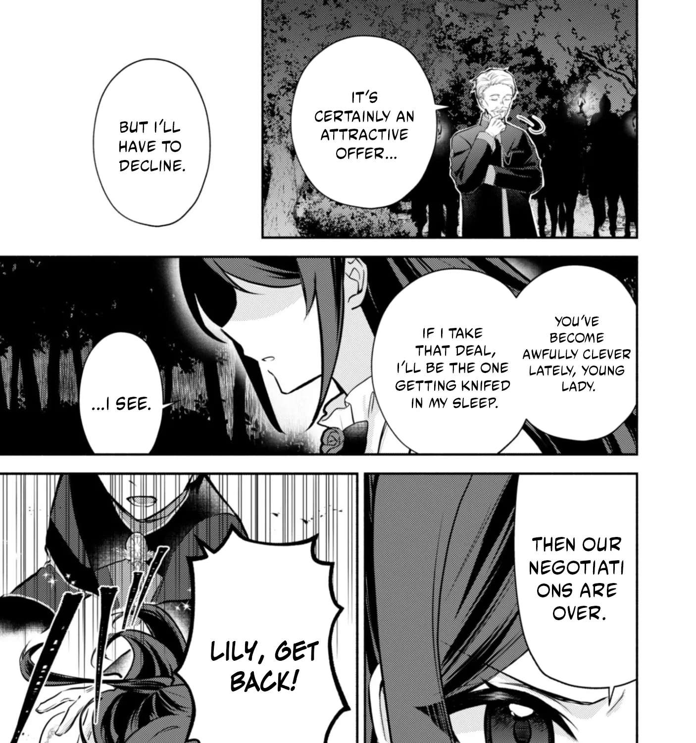 The Villainess of a Crappy Game: I was reincarnated into a world where destruction is the only possible ending, but I'll stubbornly survive! Chapter 15 - page 53