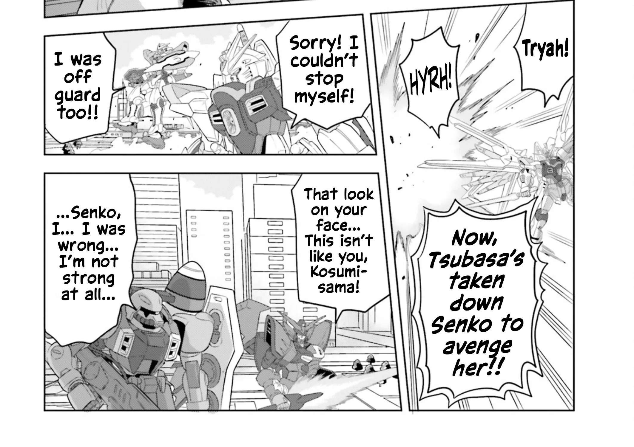 Mobile Suit Gundam EXVS - Girls on Extreme Chapter 3 - page 32