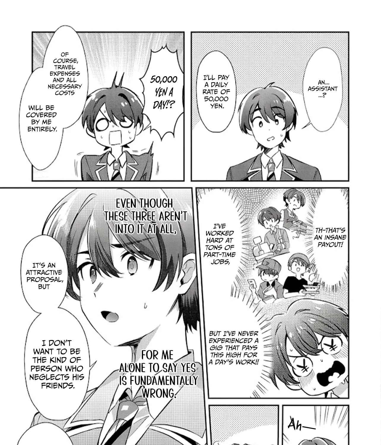 I'm a Kept Man for the Three Most Beautiful Girls in School Chapter 3.1 - page 22