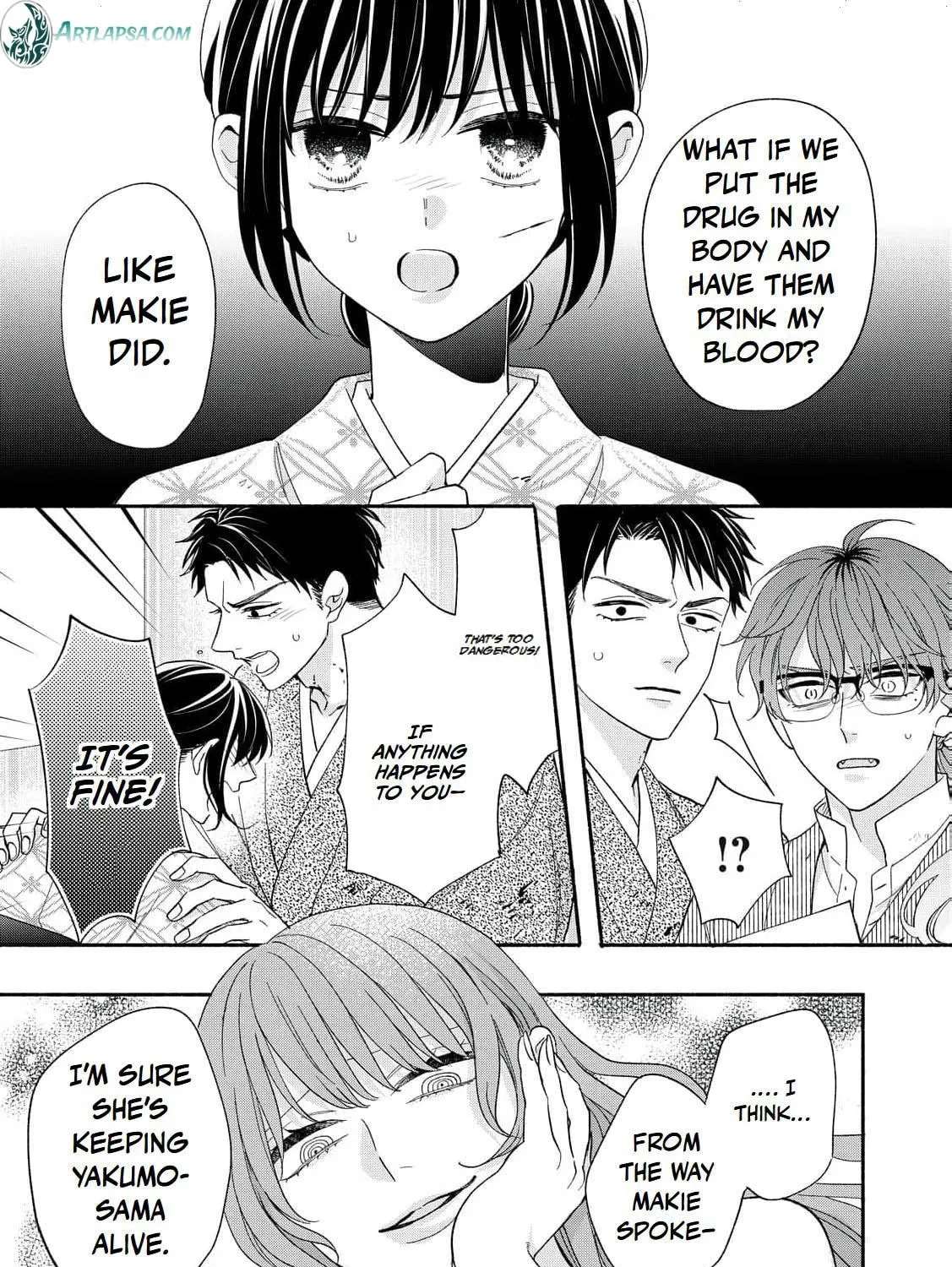 Kyuuketsuki e Yomeiru Hi ~Shoujo ga Reikoku Otto ni Aisareta Kiroku Chapter 15 - page 37