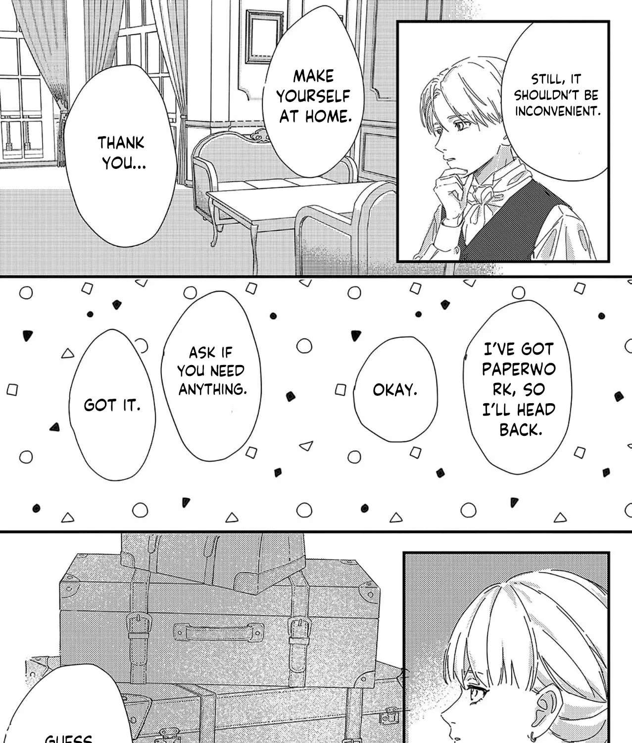 I Have No Home, Job, or Charm, But I Was Picked Up and Doted On by My Childhood Friend the Count. Chapter 1 - page 45