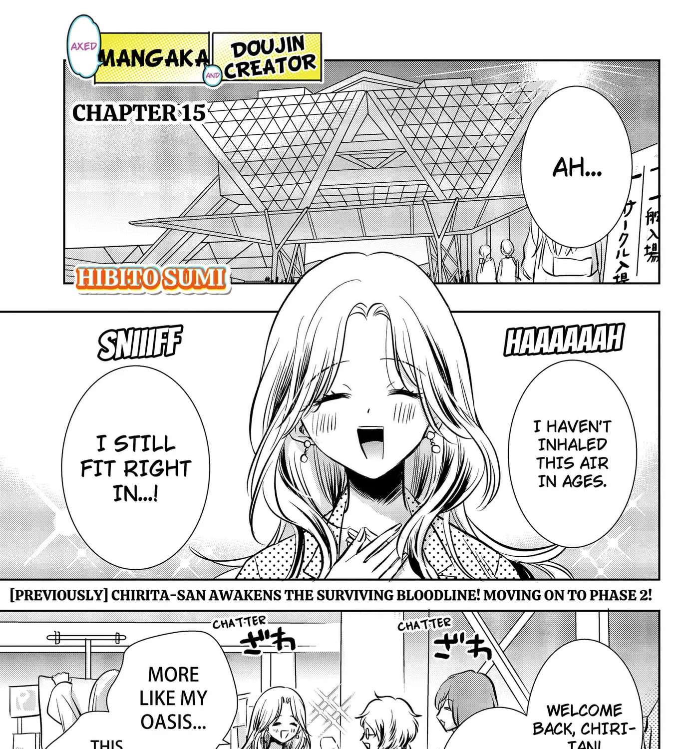 Axed Mangaka and Doujin Creator Chapter 15 - page 1