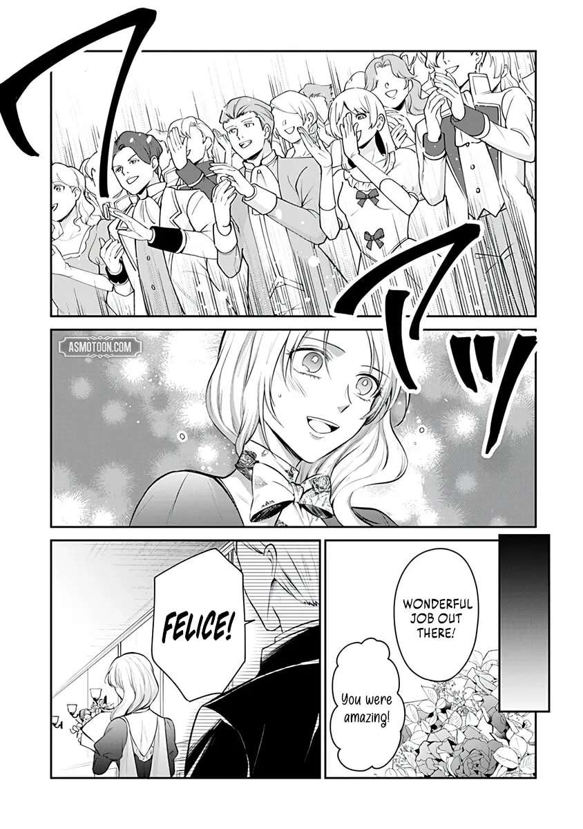 Gekai Kiara wa Shibou Furagu wo Yurusanai ~Shibito Darake no Scenario wa, Zense no Chishiki de Kaki Kaemasu~ Chapter 20.2 - page 13