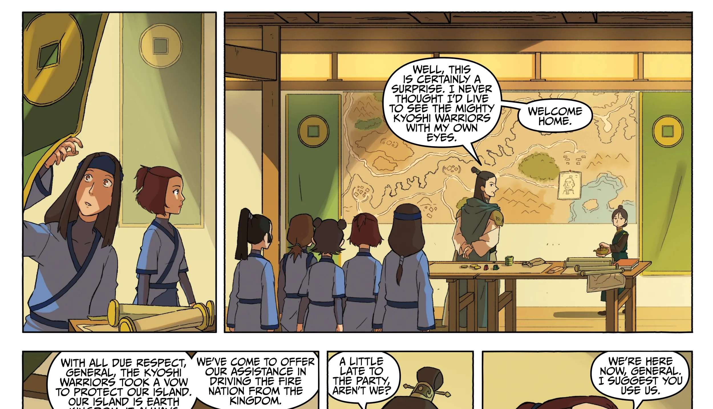 Avatar: The Last Airbender – The Kyoshi Warriors Chapter 1 - page 26
