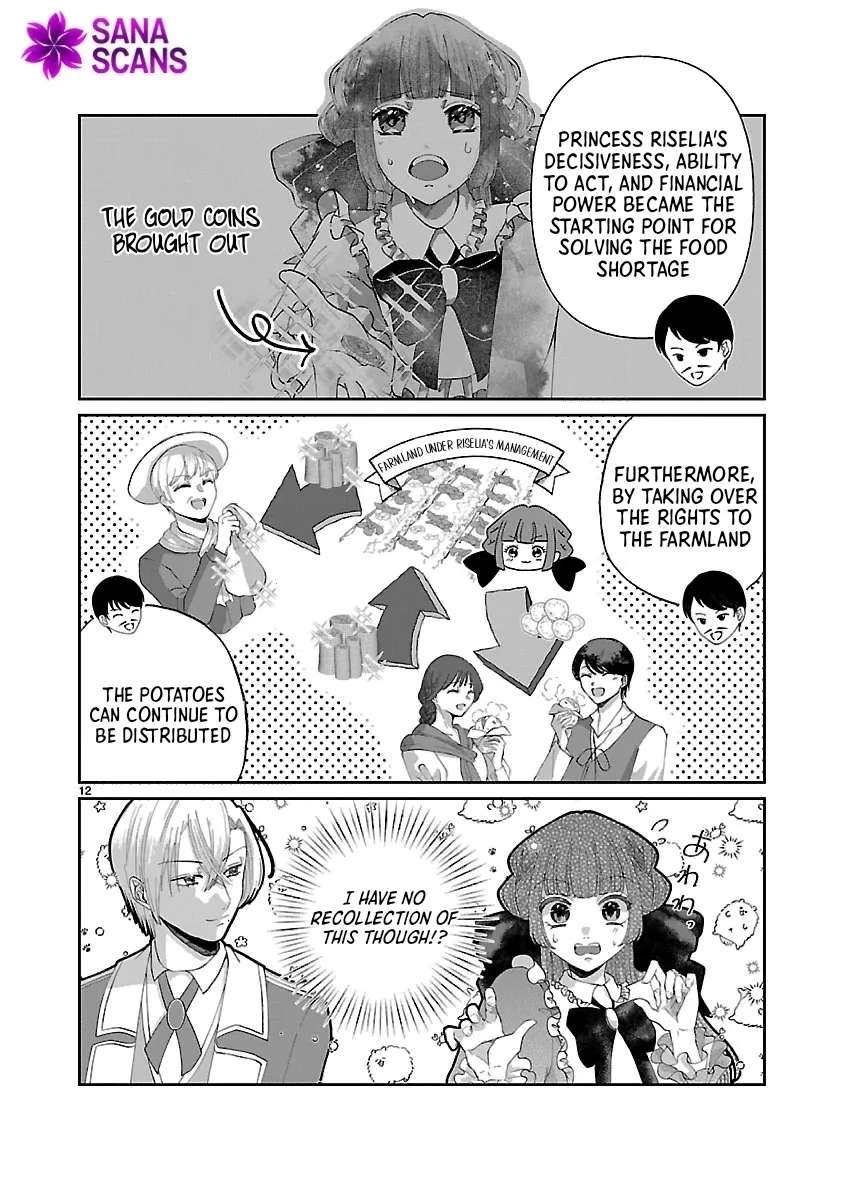 Ohitoyoshi Akuyaku Reijou no Fukushuu Keikaku ~Shi ni Modori Reijou wa Ne ga Zennin na Sei de Kizuku to Mikata ga Fuete Ikimasu~ Chapter 4 - page 12