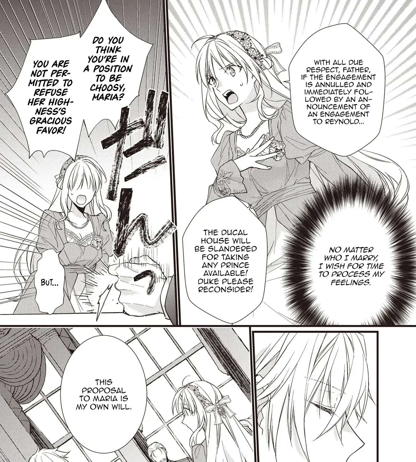 Takane no Hana Atsukai sareru Akuyaku Reijoudesuga, Honne wa Mechakucha Koishitai Chapter 1 - page 57