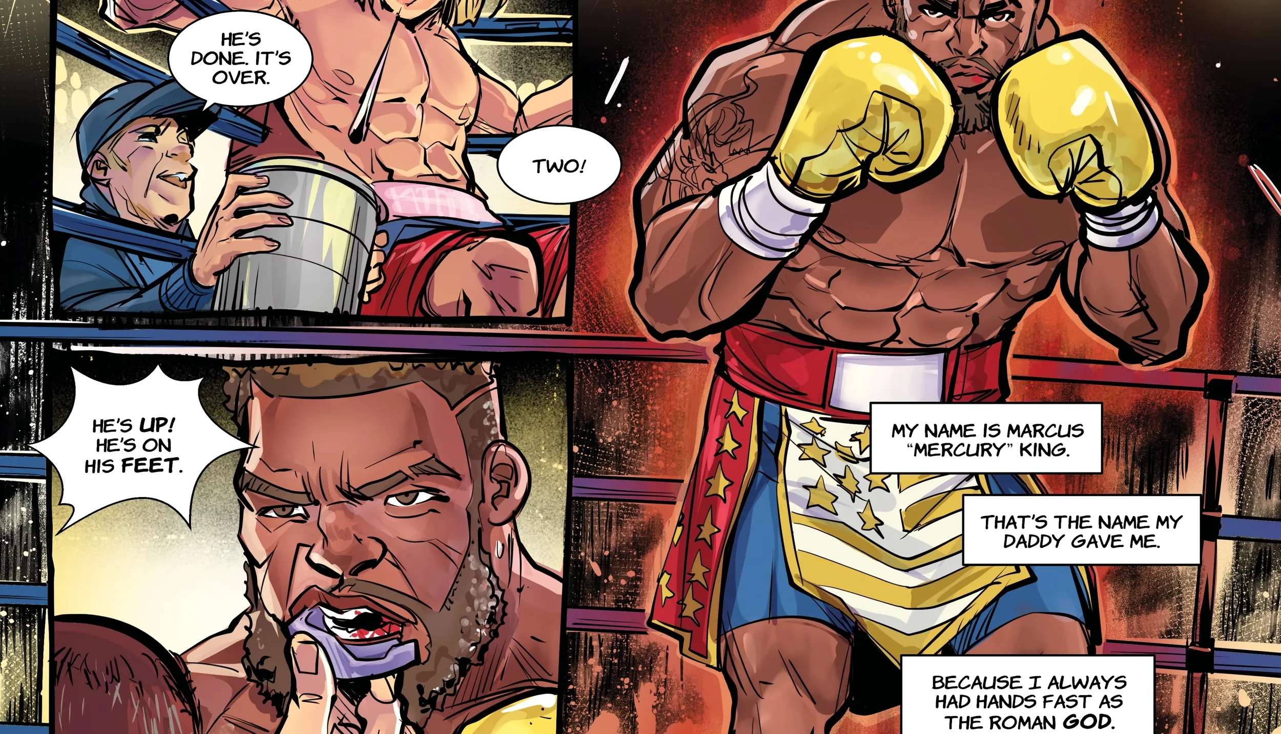 The Ring: The Man Who Beat the Man Chapter 1 - page 23