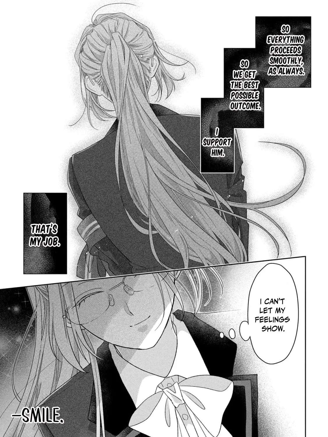 Keiyakukon Shita Aite ga Oni Saishou deshita ga, Kono Tabi Saishoushitsu Sennin Hosakan ni Ninmei Sareta Jimi Bunkan (Hensou-chuu) wa Watashi desu. Chapter 10 - page 21