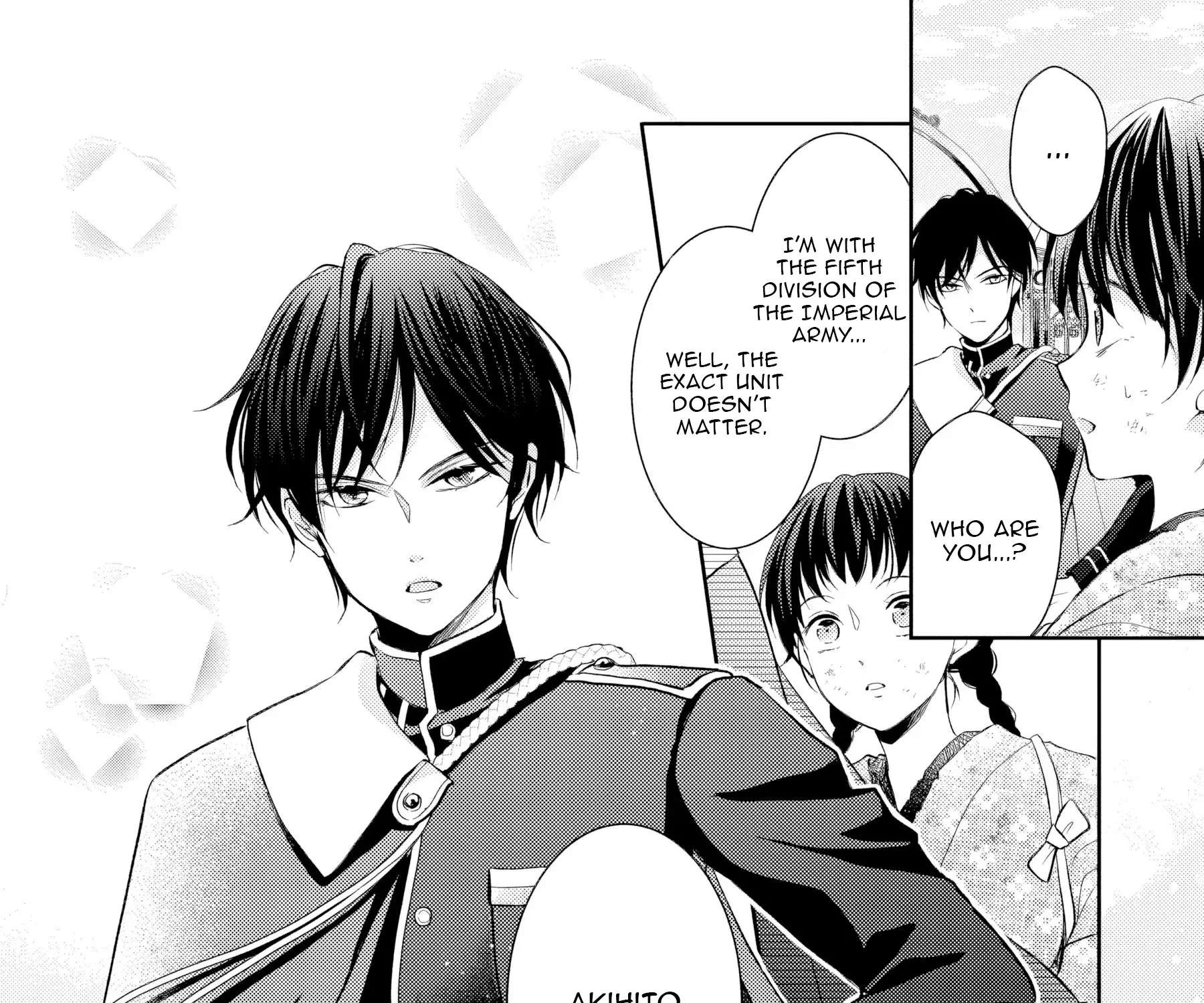 Usukawa Ichimai Mukouga wa: Konyaku Haki Sareta Futatabime no Jinsei, Ayakashi wo Miru me ga Saikyou Gunjin wo Michibiku Chapter 2 - page 46