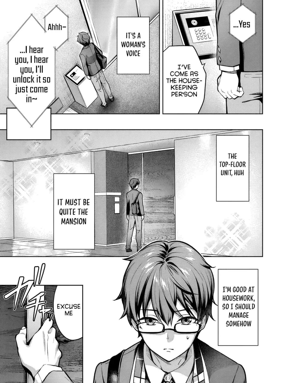 Tier 1 Shimai: Yuumei Yonshimai wa Boku nashi de wa Ikirarenai Chapter 1 - page 13