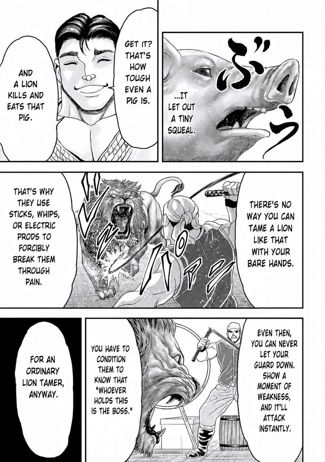 Yuuenchi – Baki Gaiden Chapter 30 - page 8