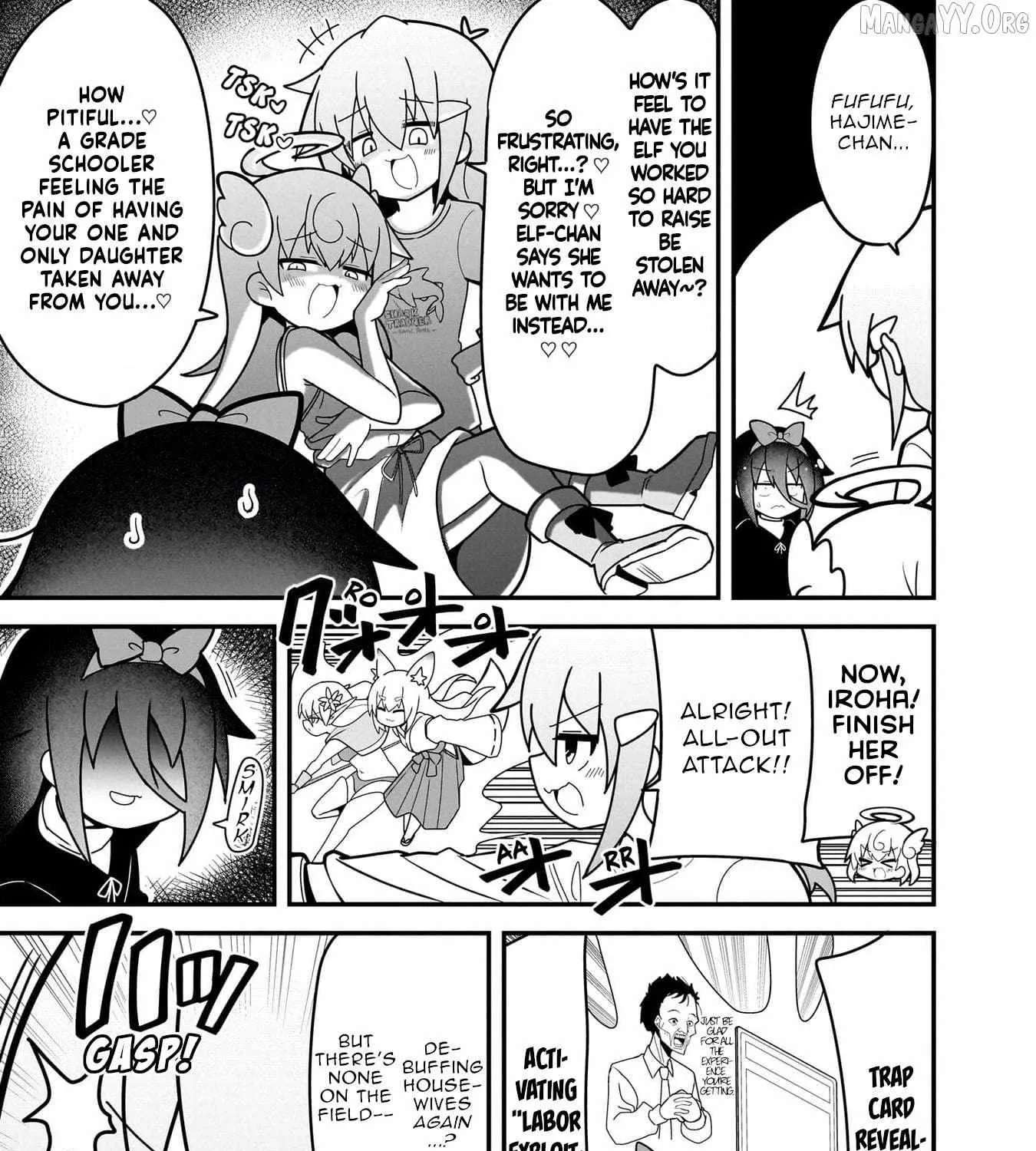 Mesugaki ga Watashi wo Wakarase ni Kuru no de Shouri no Mesugaki no Chikara wo Karite Kocchi mo Wakarase ni Ikimasu. Chapter 4 - page 42