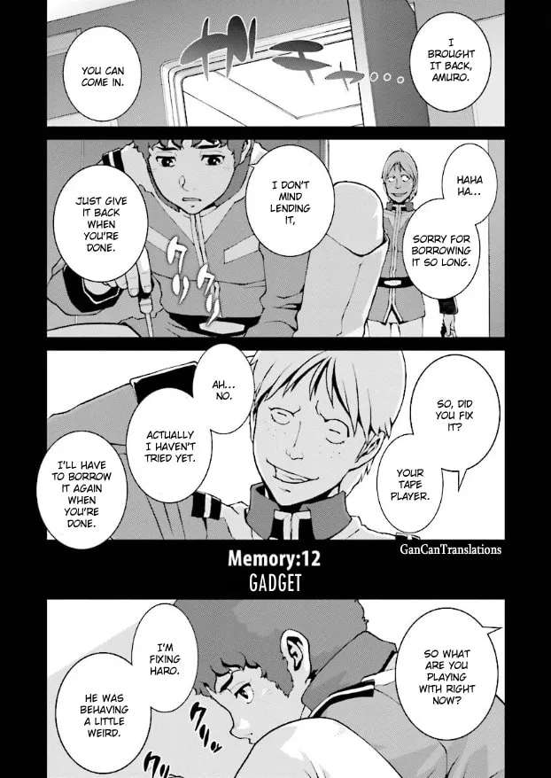 Mobile Suit Gundam - Day After Tomorrow: Kai Shiden's Memory Chapter 12 - page 1