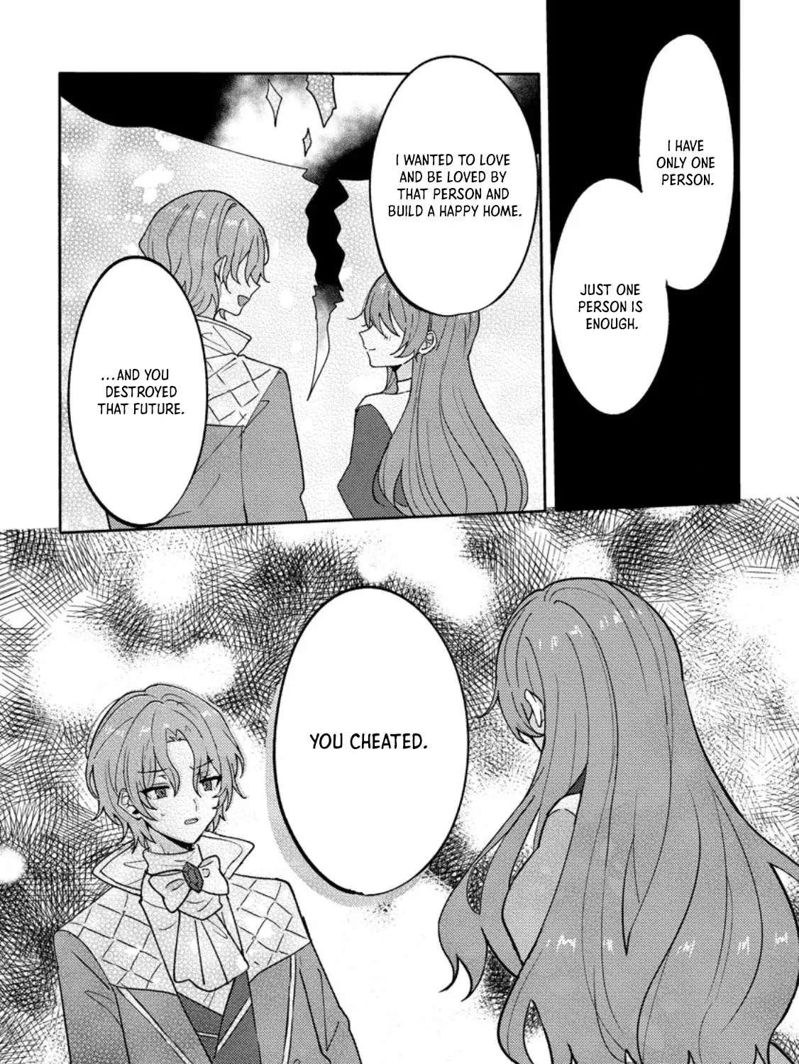 Well, you were the one who cheated. Chapter 5 - page 22