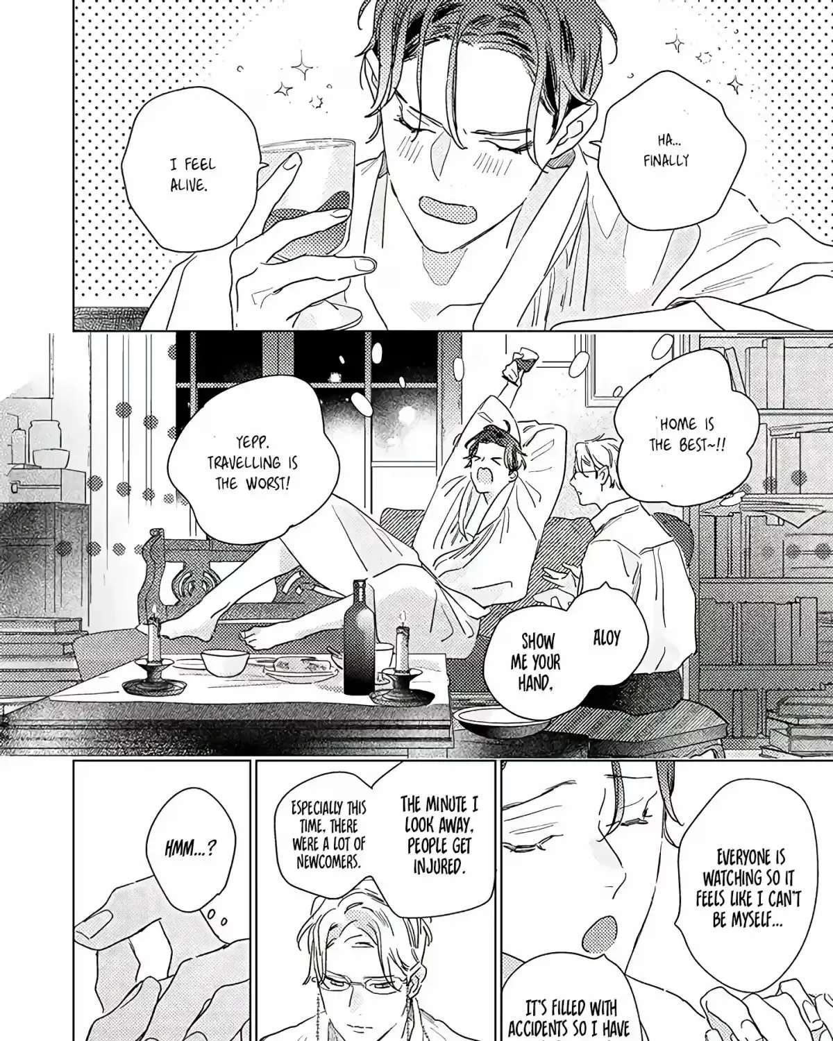 Twinkling Secrets Told Us Tonight Is the Night. Chapter 1.2 - page 19