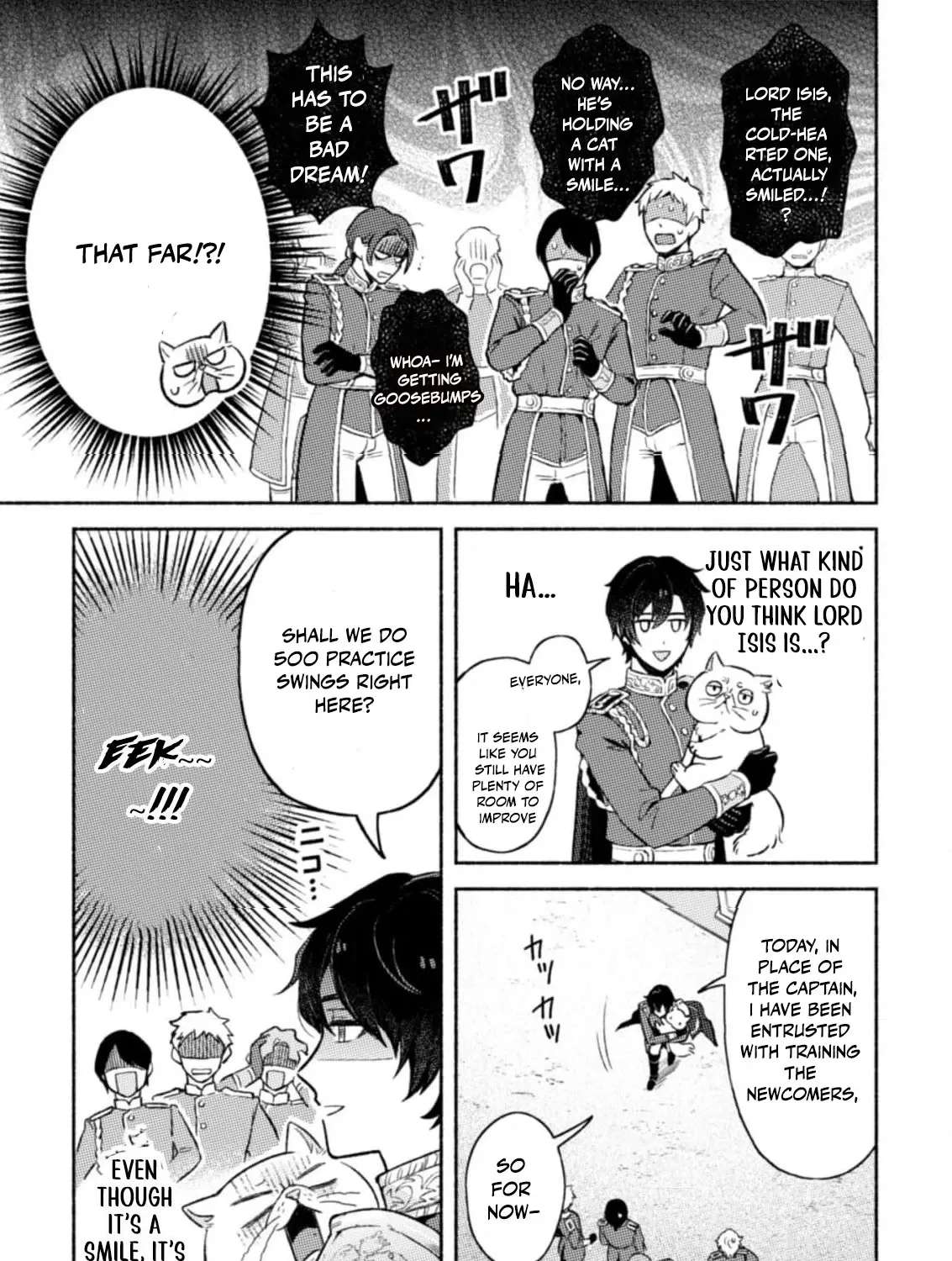 Nekura Kishi ni Yoru Dekiai Mankitsu-chuu nu Busa Neko, Jitsu wa Seijo desu! Chapter 3 - page 54