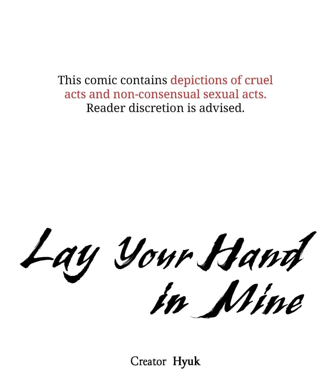 With Our Fingers Tightly Entwined Chapter 32 - page 1