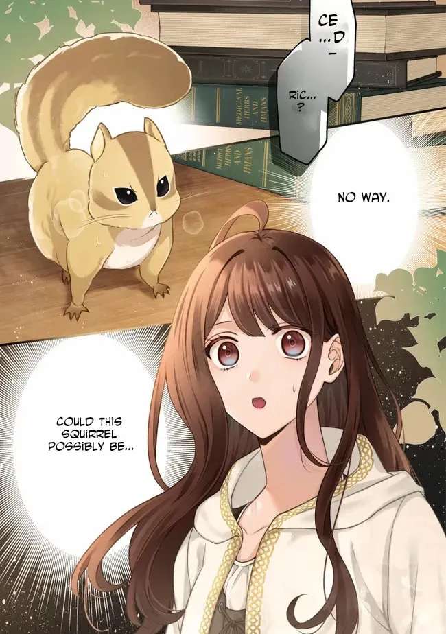 Risu ni Natte Shimatta Kon'yakusha ga, Kegirai Shiteita Hazu no Watashi ni Tasuke o Motomete Kimashita. Chapter 1 - page 2