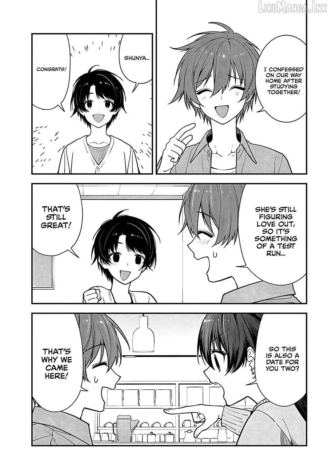 The Yankee Shimizu-san Sitting Next to Me Has Dyed Her Hair Black Chapter 21 - page 5