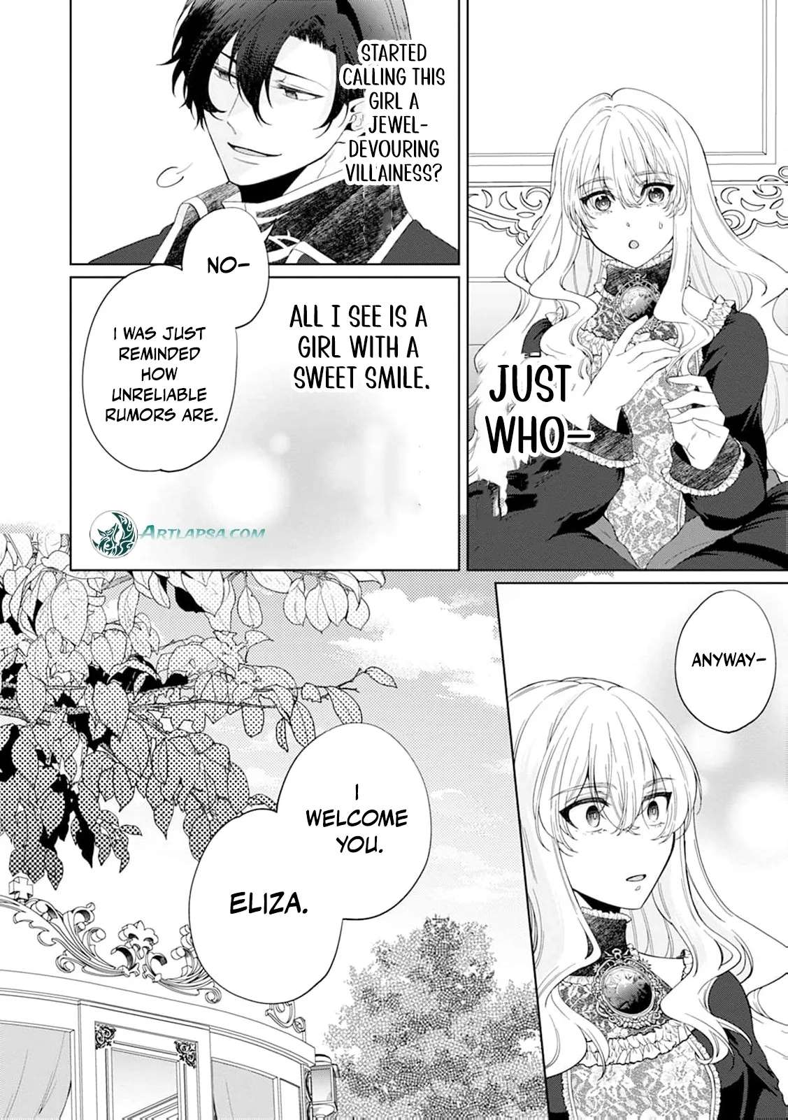 The Villainess's Rise: Becoming the Jewel Saintess. Chapter 5 - page 28