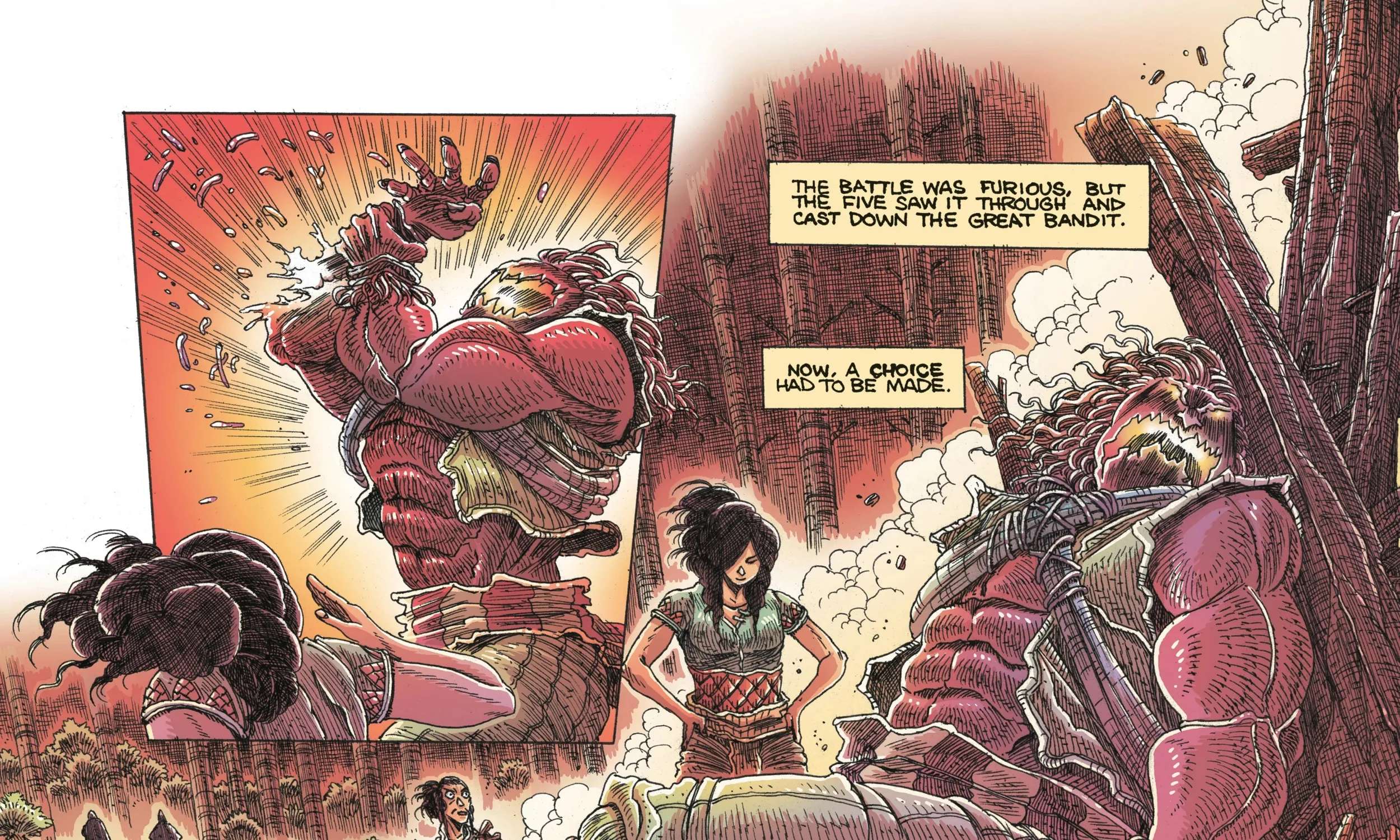 Orphan and the Five Beasts: Bath of Blood Chapter 3 - page 22