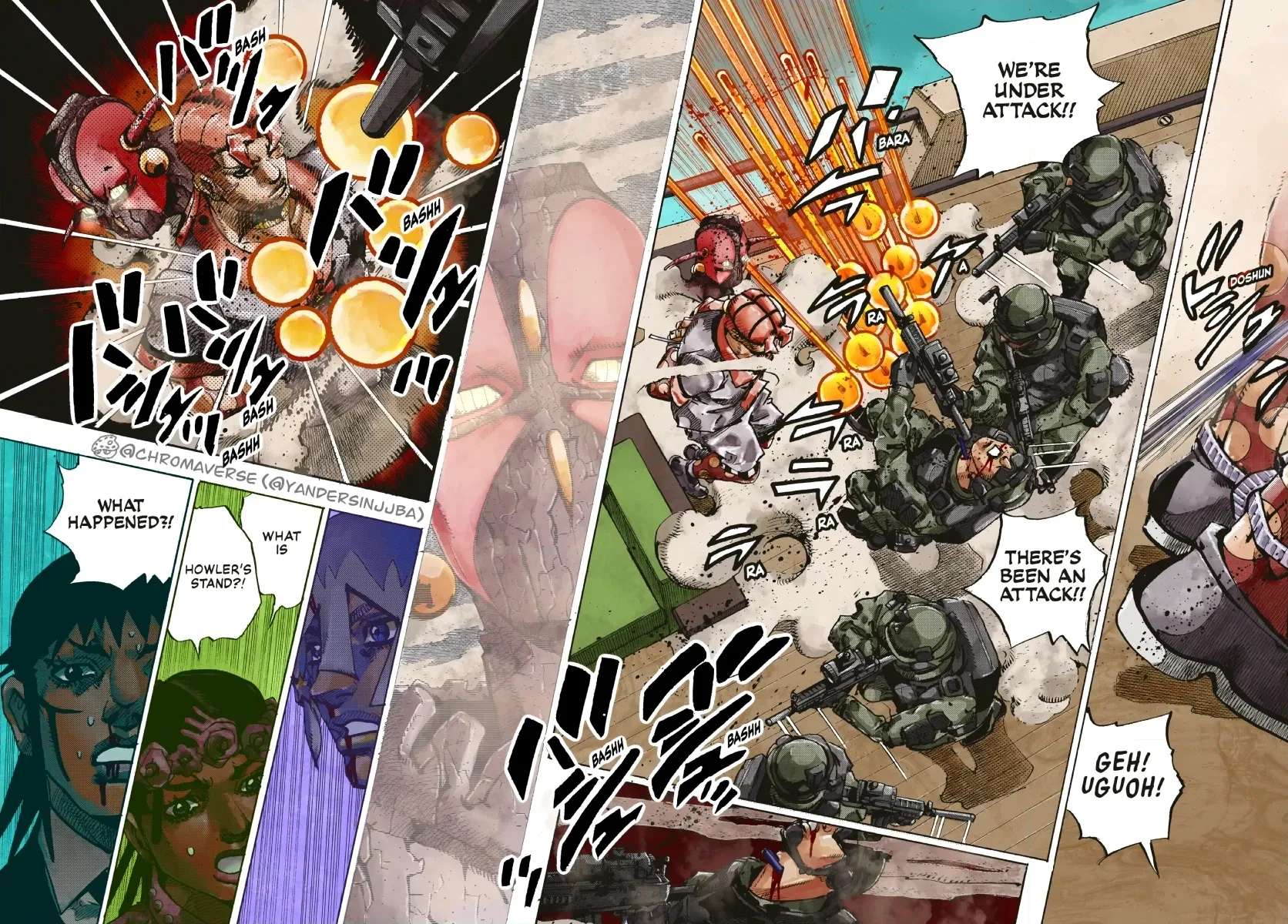 Jojo's Bizarre Adventure Part 9 - The Jojolands (Fan-Colored) Chapter 32 - page 31