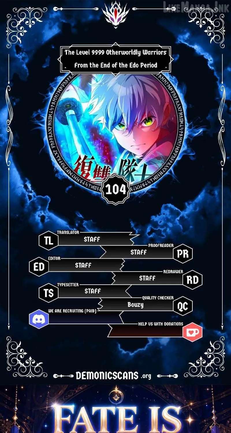 Fukushuu No Taishi - Level 9999 No Bakumatsu Isekai Tensei Chapter 104 - page 1