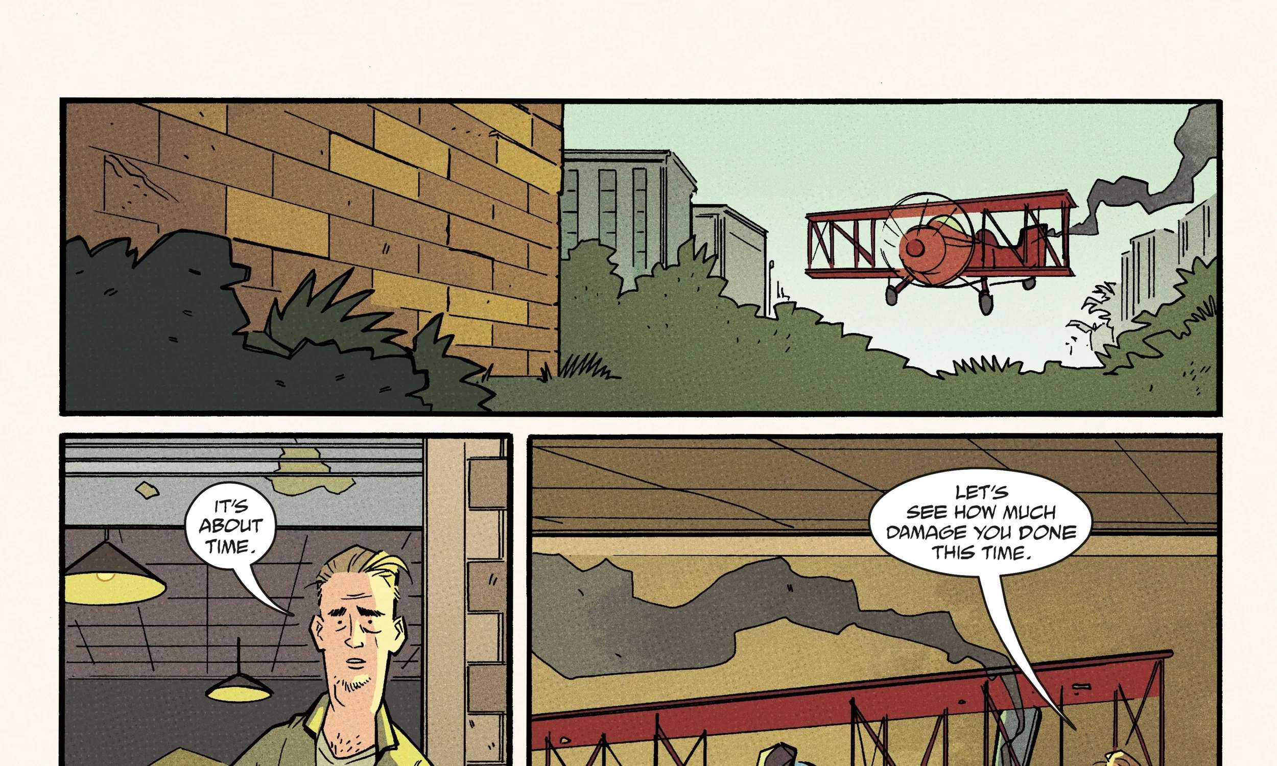 Young Hellboy: Thrilling Sky Adventures Chapter 1 - page 28