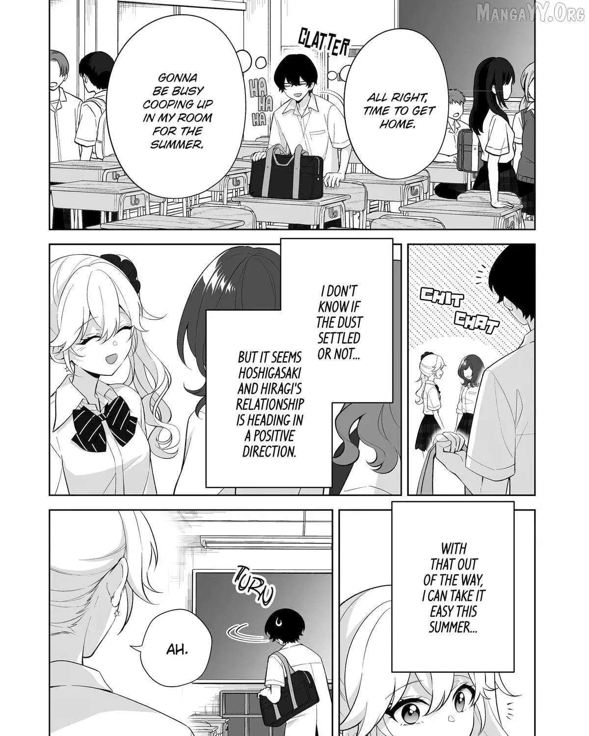 Please Leave Me Alone (For Some Reason, She Wants To Change A Lone Wolf's Helpless High School Life.) Chapter 33 - page 4