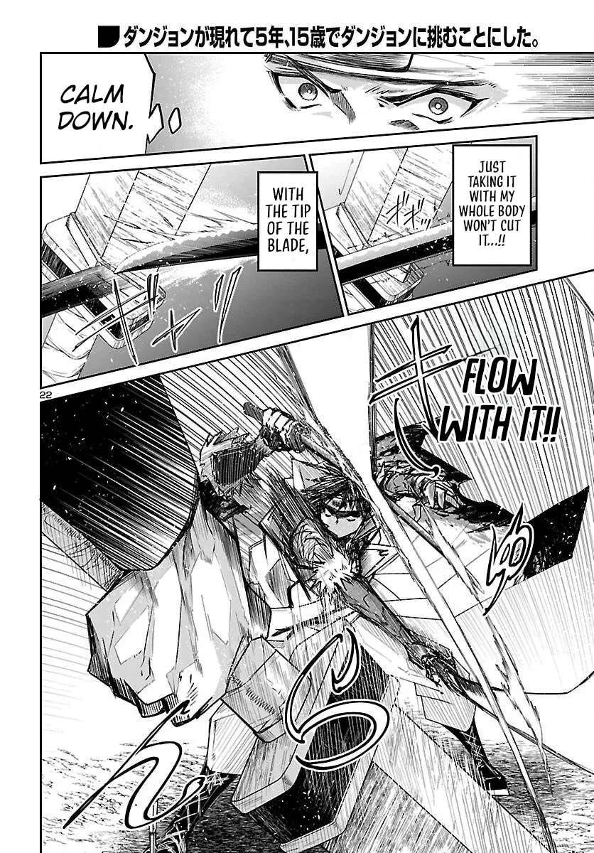 Dungeon Ga Arawarete 5-Nen, 15-Sai De Dungeon Ni Idomu Koto Ni Shita. Chapter 25 - page 24