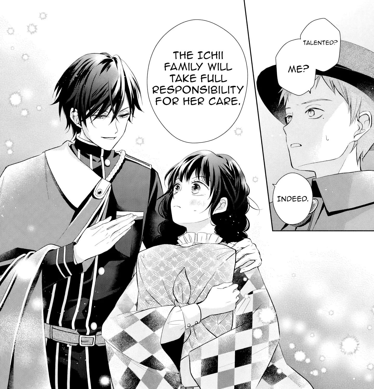 Usukawa Ichimai Mukouga wa: Konyaku Haki Sareta Futatabime no Jinsei, Ayakashi wo Miru me ga Saikyou Gunjin wo Michibiku Chapter 6 - page 36