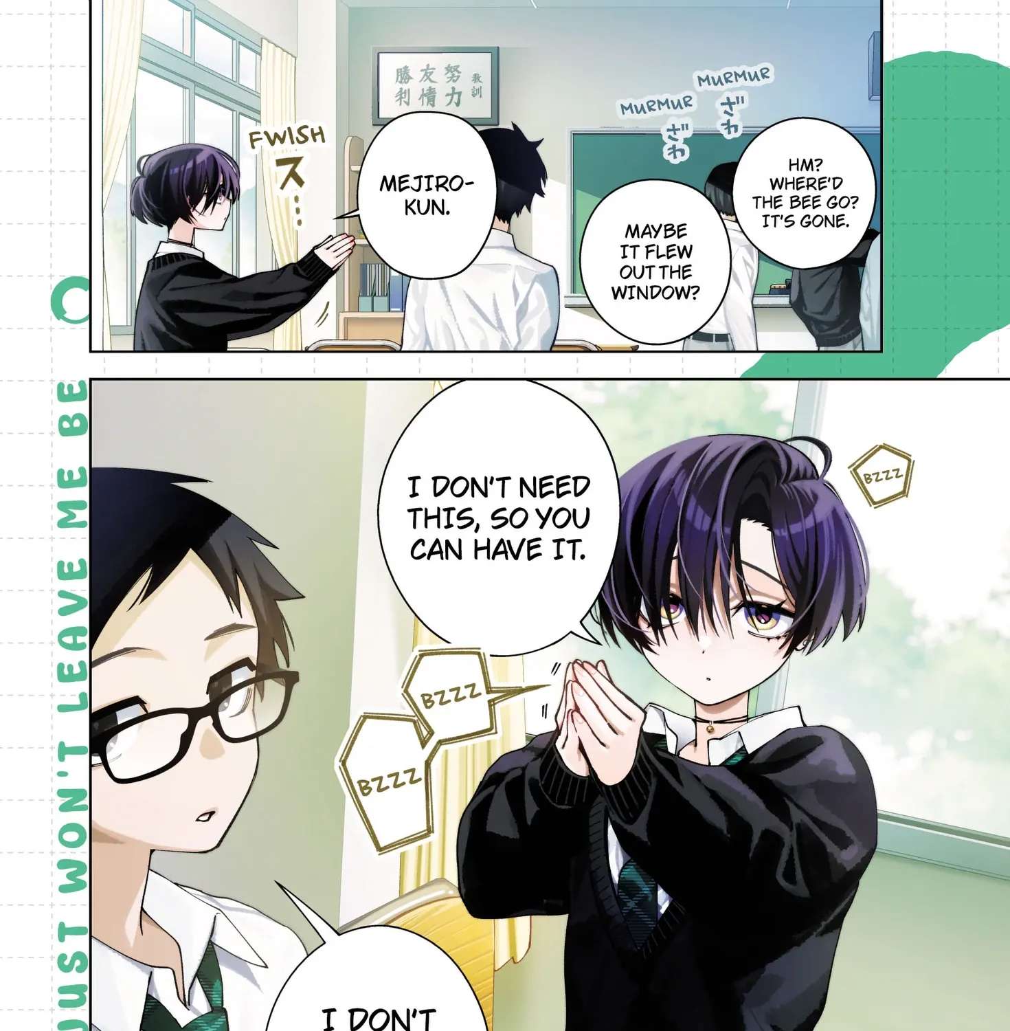 Morino-san Just Won't Leave Me Be Chapter 1 - page 3
