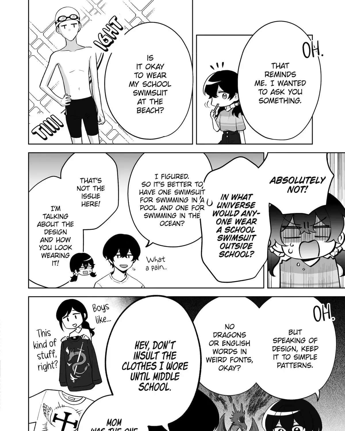 Please Leave Me Alone (For Some Reason, She Wants To Change A Lone Wolf's Helpless High School Life.) Chapter 35 - page 19