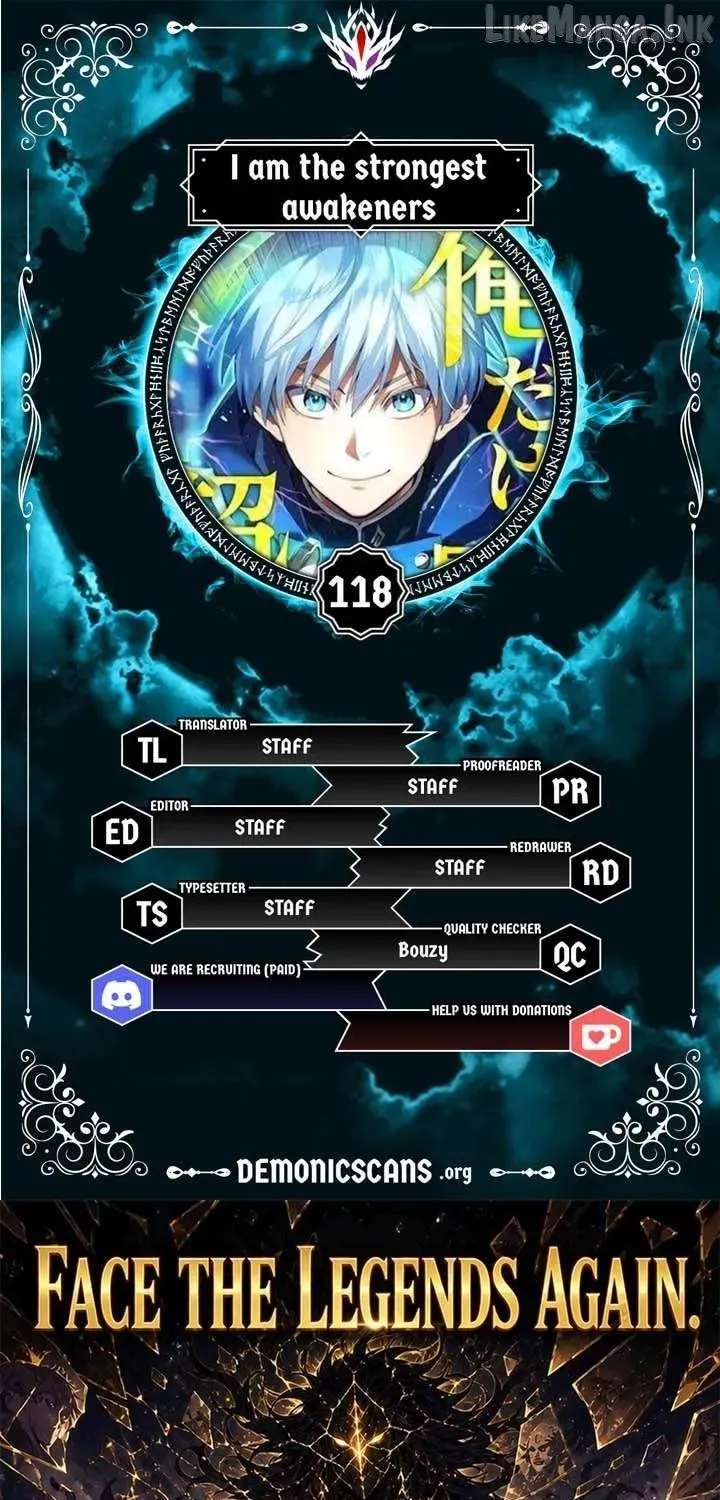 I Am The Strongest Awakeners, Recognized By All Of The World’s Cheat Masters Chapter 118 - page 1