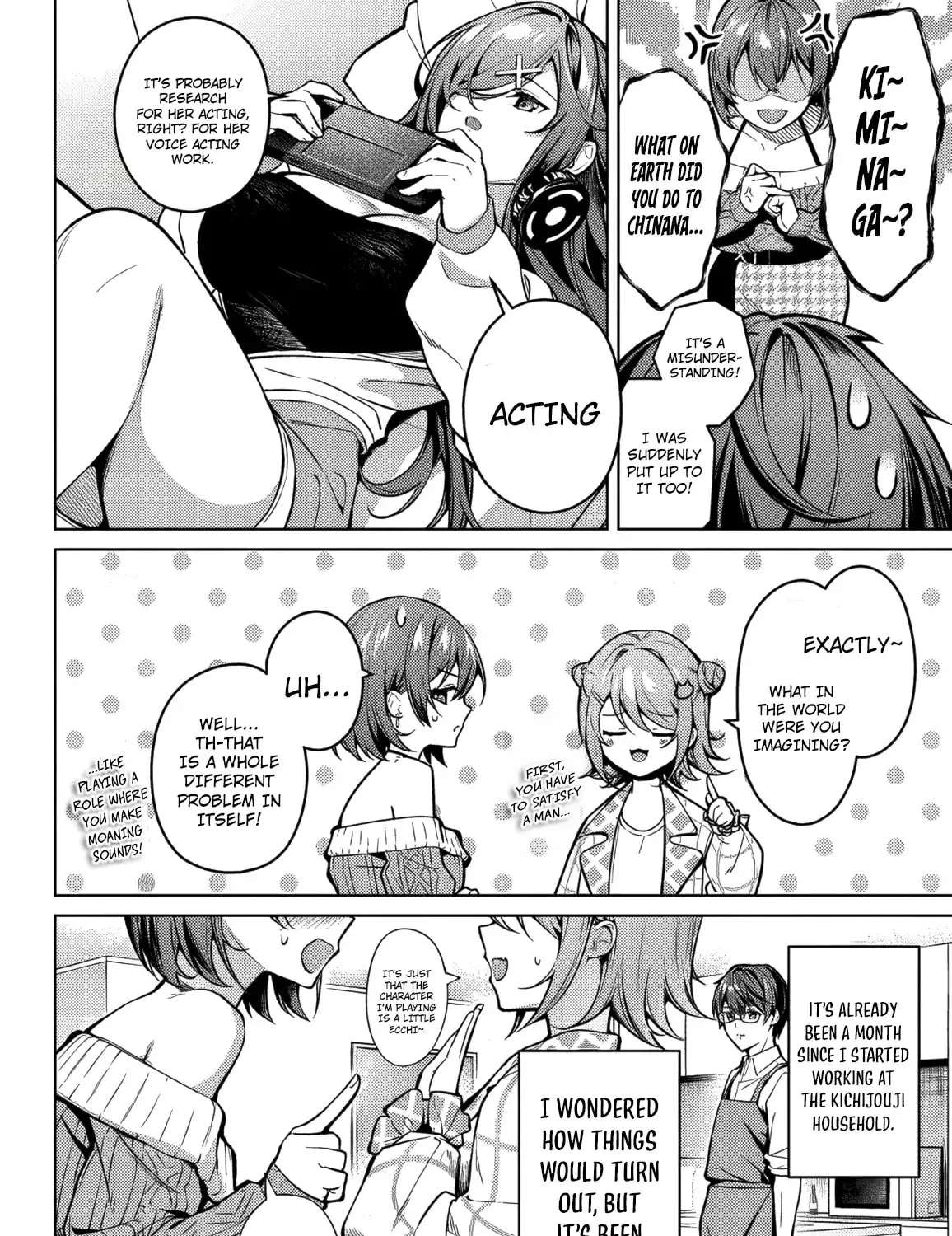 Tier 1 Shimai: Yuumei Yonshimai wa Boku nashi de wa Ikirarenai Chapter 2 - page 8