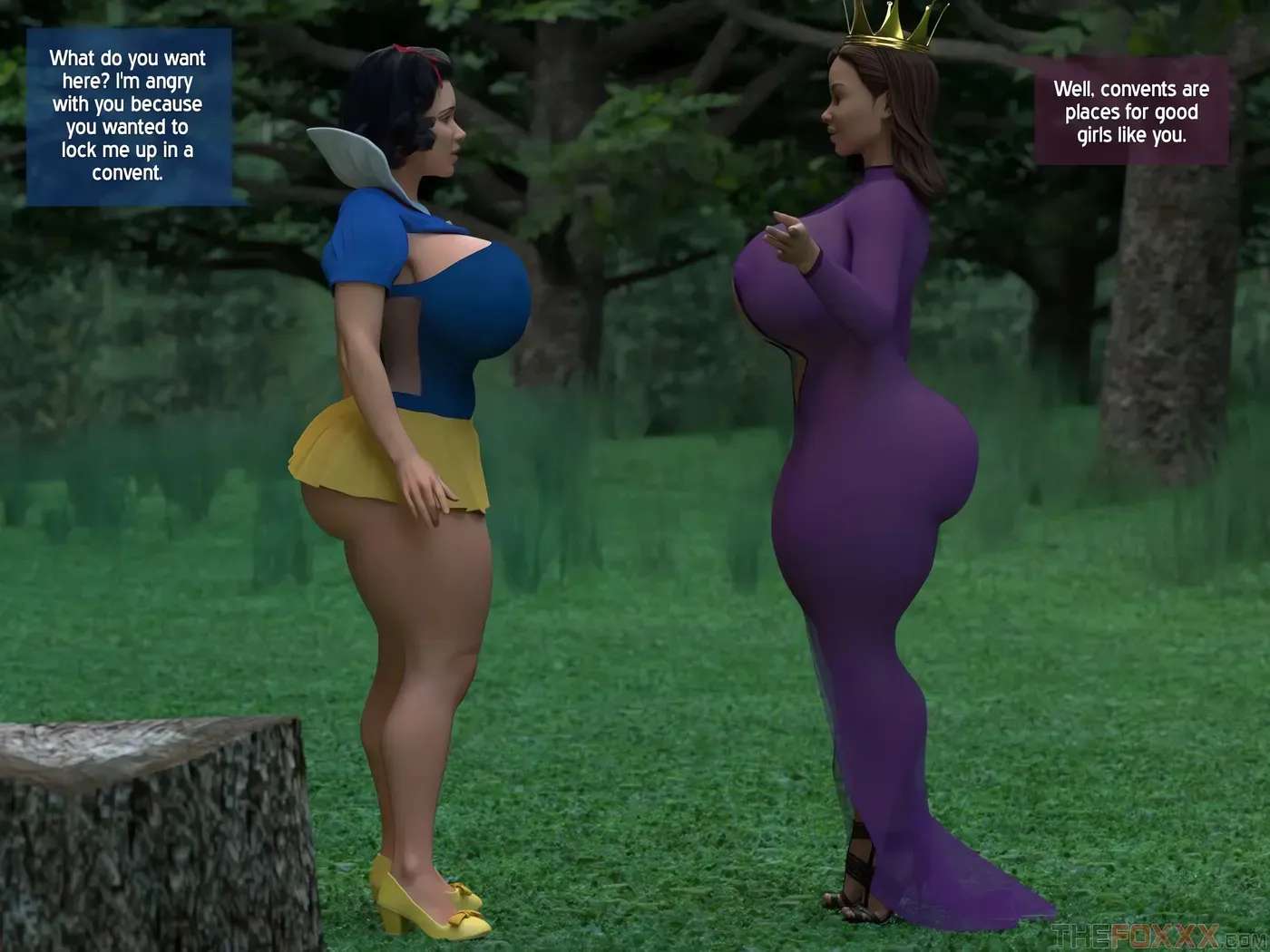 Vixensville Canon Story Chapter 63 - page 33