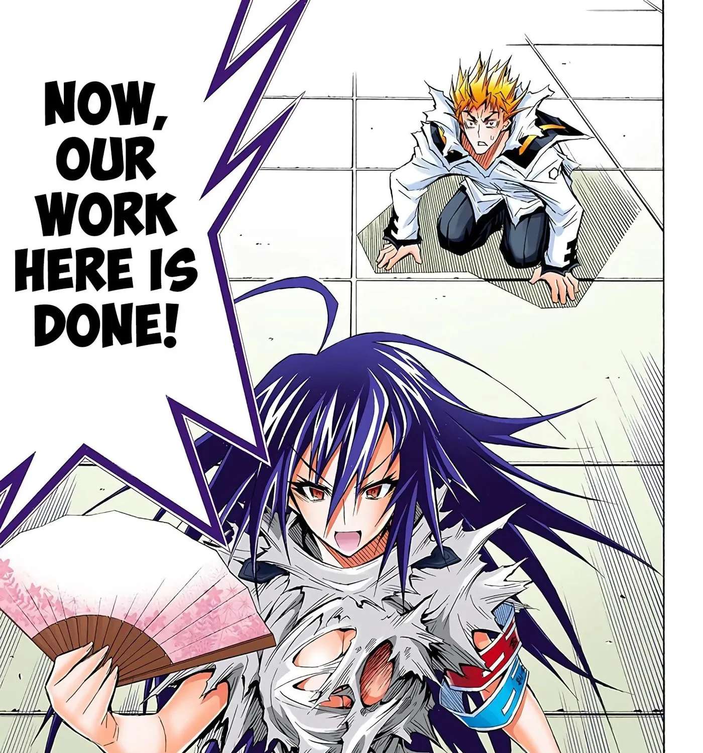 Medaka Box (Official Colored) Chapter 55 - page 17