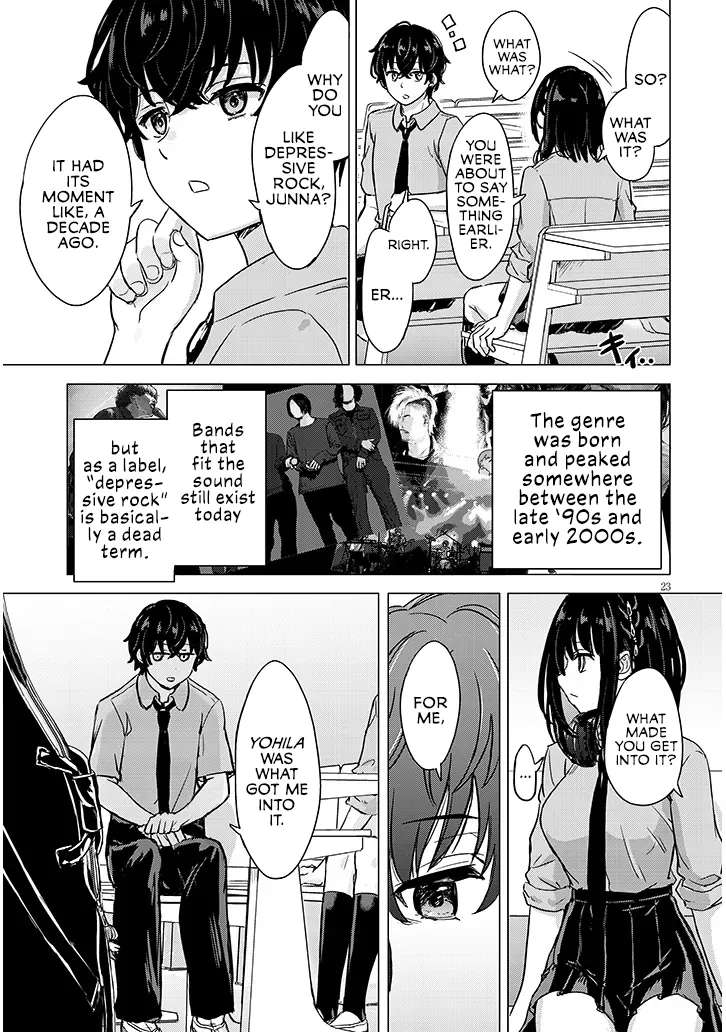 Junna Amamori is Humid Chapter 1 - page 21