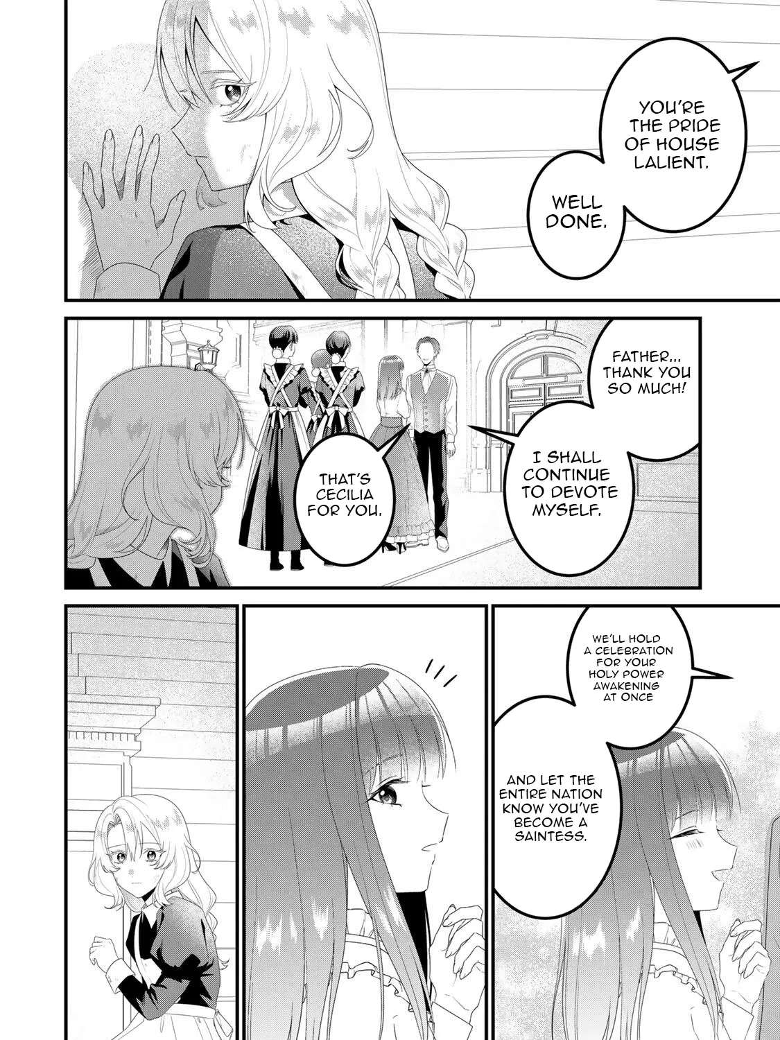 The Saintess Who Returned from Death Cut Ties with Her Toxic Family, Only to End Up Being Doted on by the Savage Prince Chapter 2 - page 7