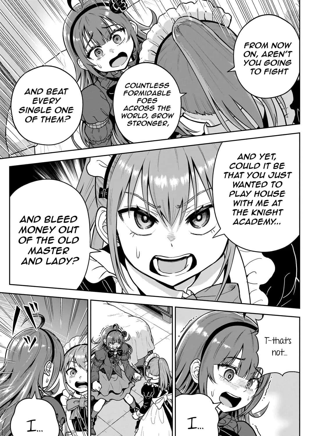 Sword Saint Reborn as a Maid, Ruling with a Broom. Chapter 10 - page 21