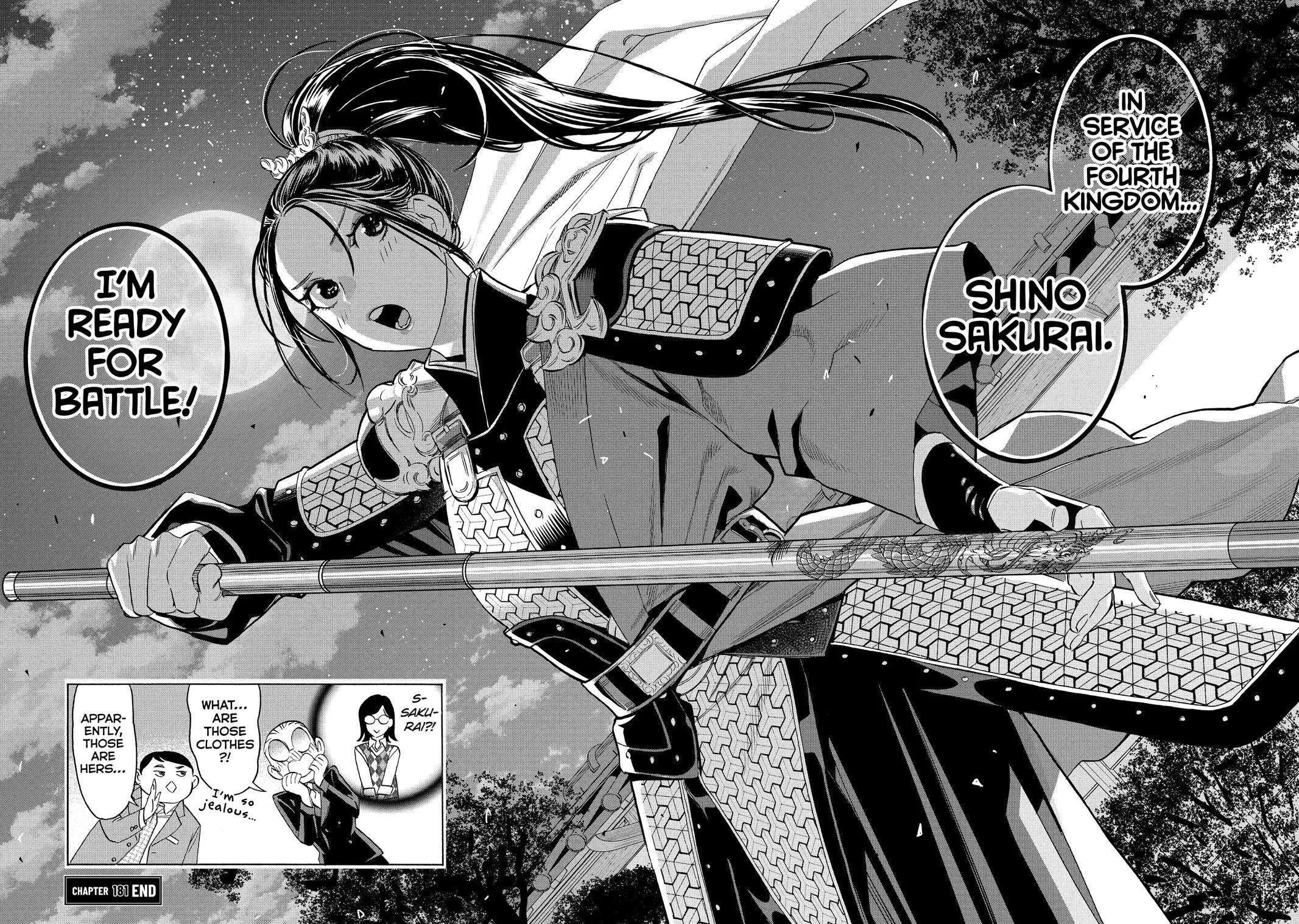 Paripi Koumei Chapter 181 - page 31
