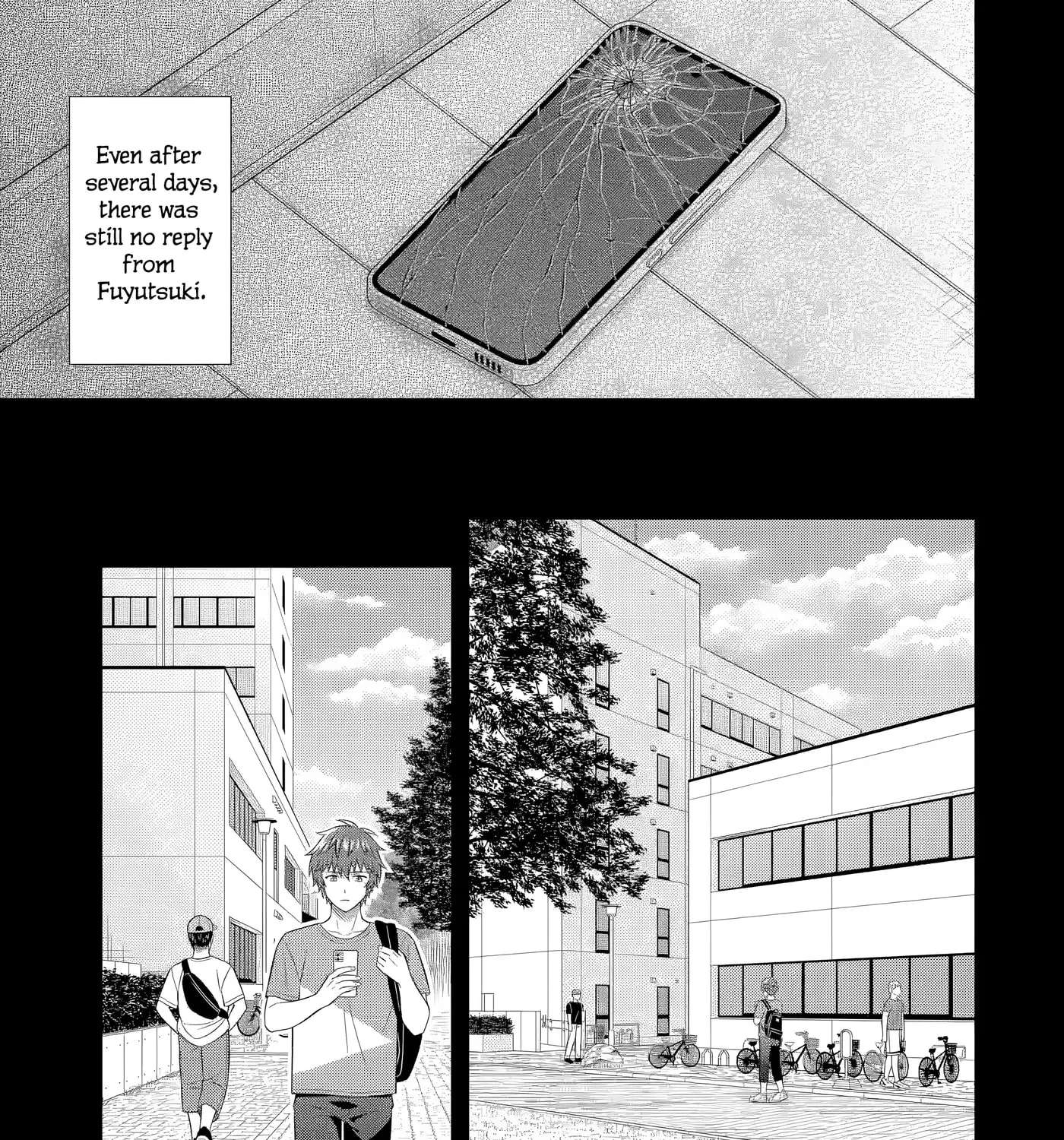 Toumei na Yoru ni Kakeru Kimi to, Me ni Mienai Koi wo Shita. Chapter 7.3 - page 23