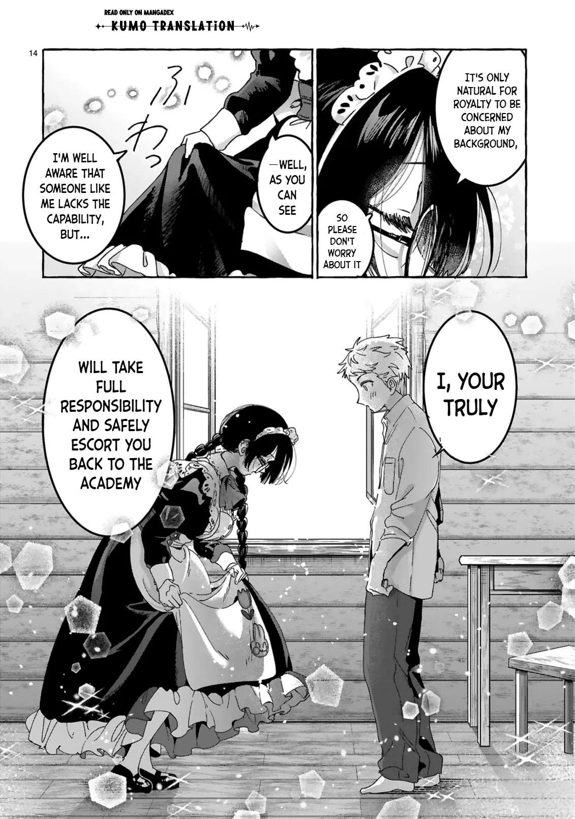 Miss Kojima, the Widowed Young Lady, Is the Strongest and Cutest Chapter 3 - page 17