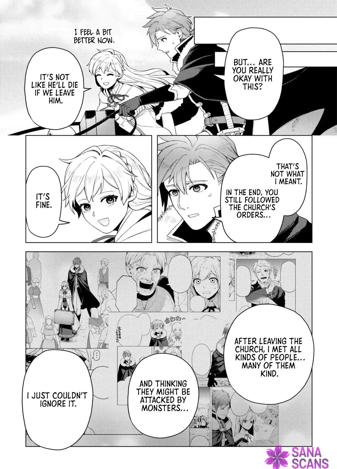 I Won't Go Back to the Church, Even If You Cry and Apologize! Chapter 6 - page 37