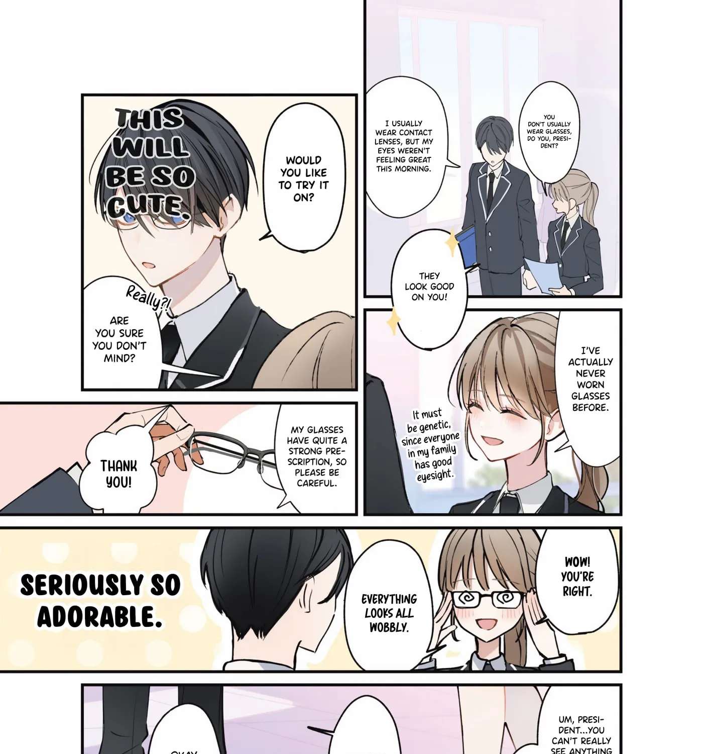 Oshiatteru Futari Chapter 3 - page 9
