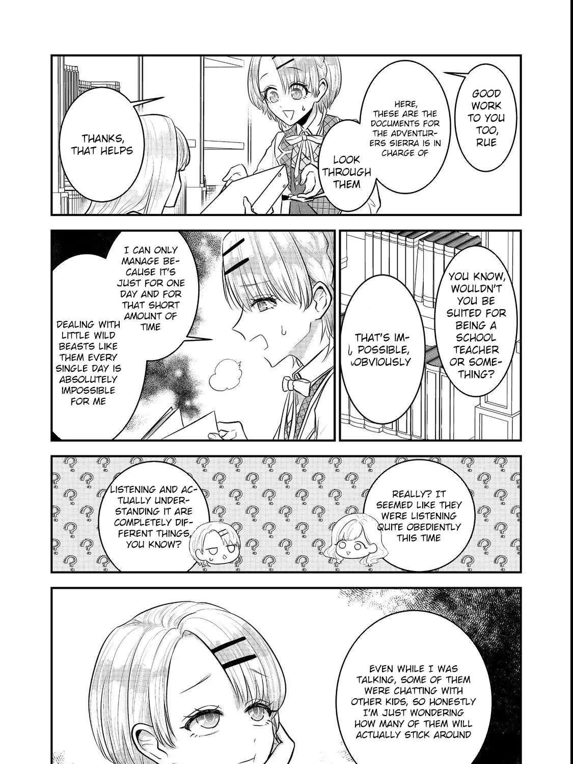 Guild no Uketsuke-jou wa Teiji Agari no Yume wo Miru Chapter 3 - page 13