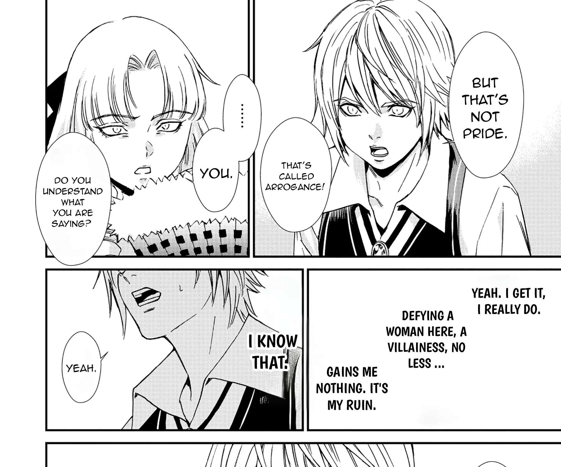 Akuyaku Reijou Taisen ~Teihen Kizoku no Ore wa Teisou Kannen Gyakuten Sekai de Gekokujou suru~ Chapter 1 - page 42