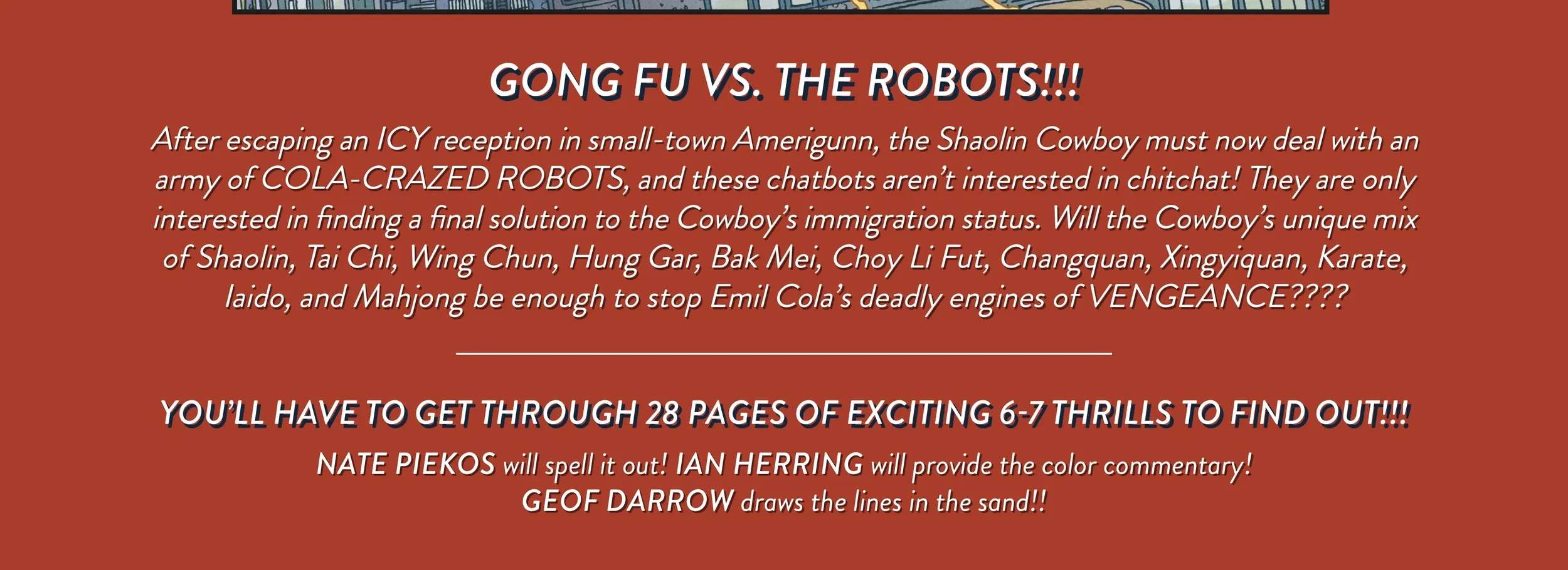 The Shaolin Cowboy: Staying A.I. Live Chapter 2 - page 93